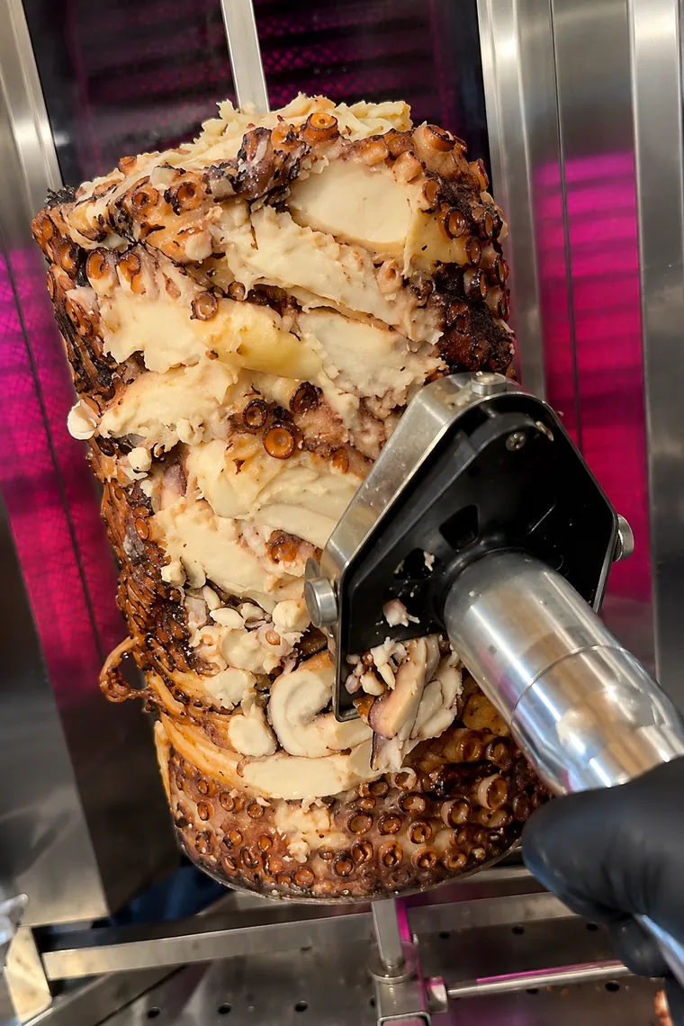 Kebab de pulpo Los Arcos